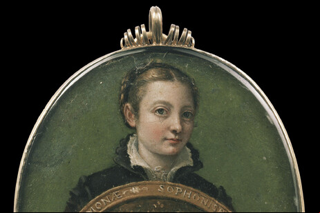 Autorretrato de Sofonisba Anguissola, cerca de 1556