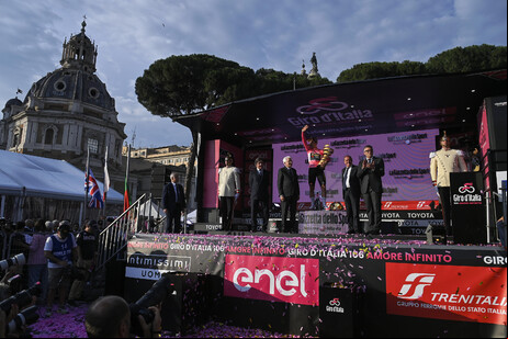 Giro d'Italia terá etapa final em Roma