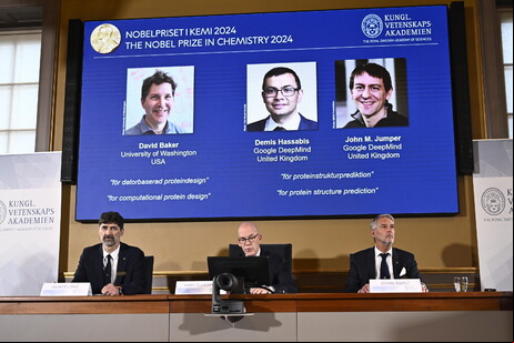 Os vencedores do Nobel de Química dividirão 11 milhões de coroas suecas
