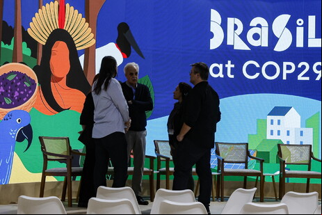 Pavilhão brasileiro na COP29