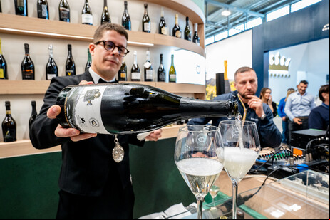 Edição de 2024 da Vinitaly, em Verona