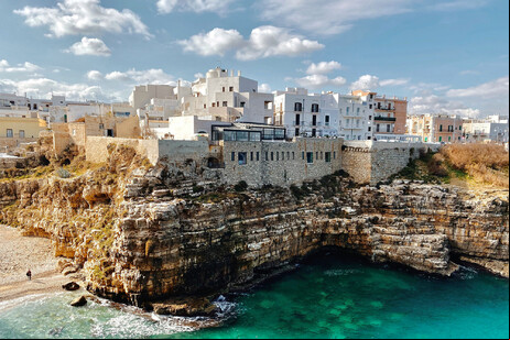 Polignano a Mare está entre os paraísos da Puglia