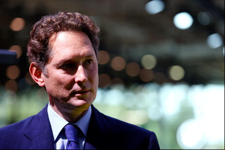 O presidente e CEO interino da Stellantis, John Elkann
