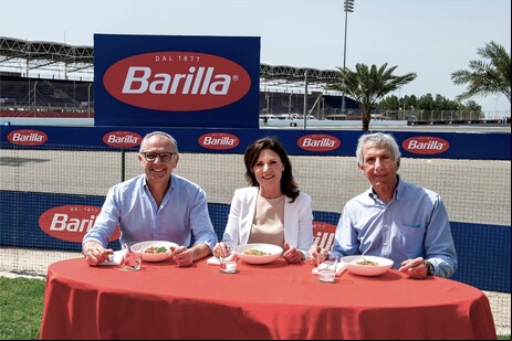 Anúncio de parceria entre Barilla e F1