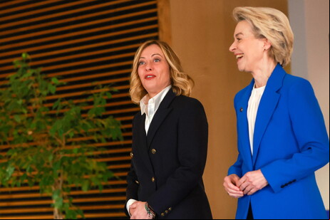 Meloni e Von der Leyen coordenaram visita da líder italiana aos EUA