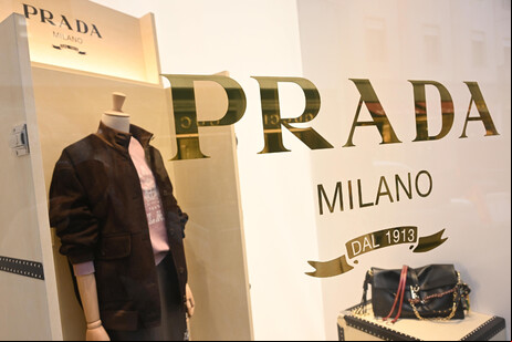 Prada é uma das principais grifes da Itália