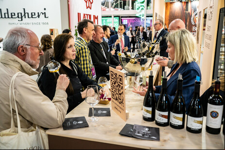 Feira Vinitaly, em Verona, na Itália