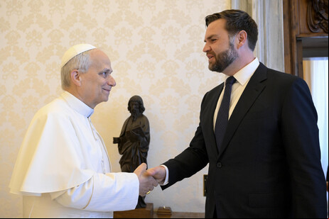 Vance e Leão XIV se reuniram no Vaticano