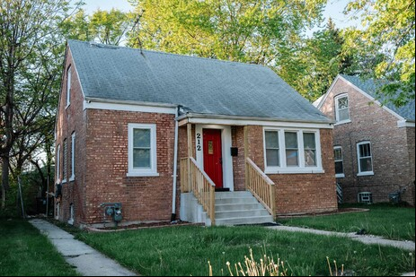 Casa onde novo Papa ou infância fica em Dolton