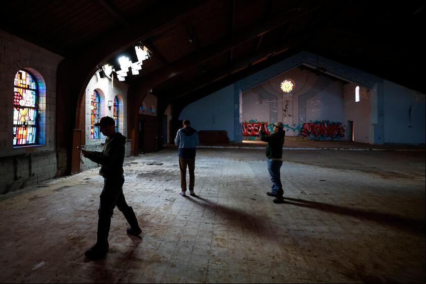 Igreja de St. Mary of the Assumption, em Chicago, onde Prevost atuou na juventude