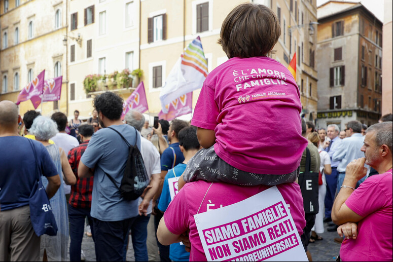 Manifestação contra criminalização da barriga de aluguel - TODOS OS DIREITOS RESERVADOS