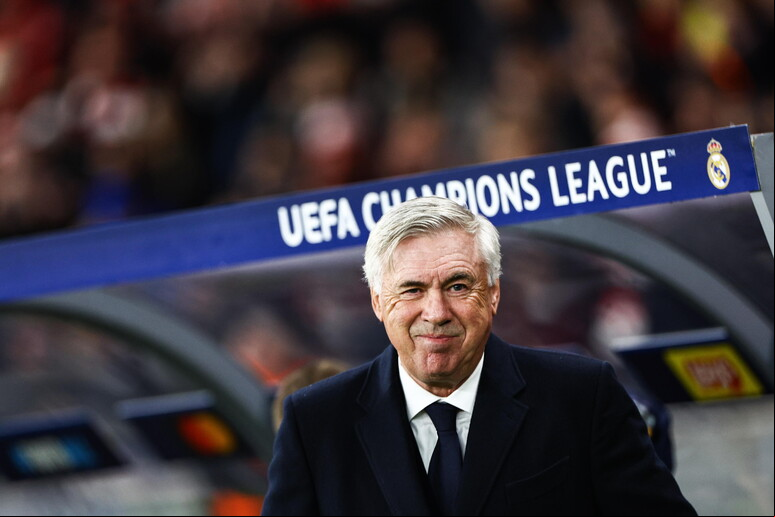 Ancelotti aceitou o convite da CBF para dirigir a seleção brasileira até a Copa do Mundo de 2026 © ANSA/EPA