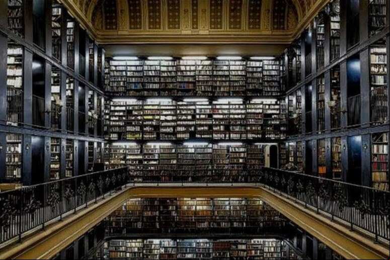 Acervo geral da Biblioteca Nacional (Foto: Fundação Biblioteca Nacional) - TODOS OS DIREITOS RESERVADOS