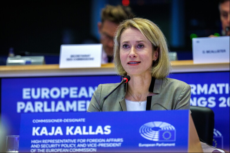 Kaja Kallas assumirá cargo de alta representante da UE para Política Externa © ANSA/EPA