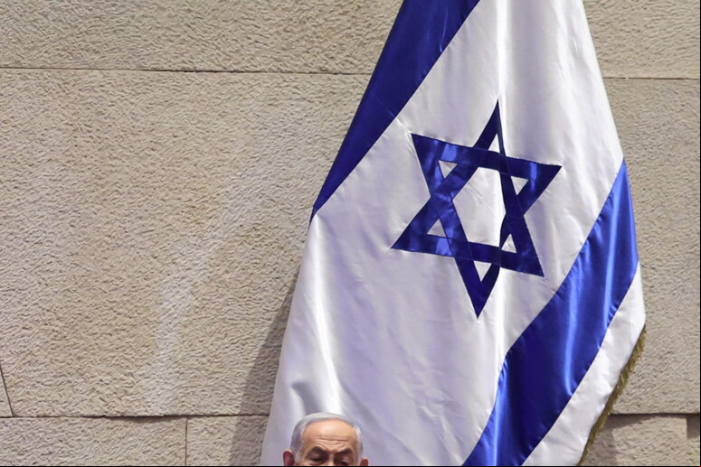 Benjamin Netanyahu é alvo de mandado de prisão do TPI © ANSA/EPA