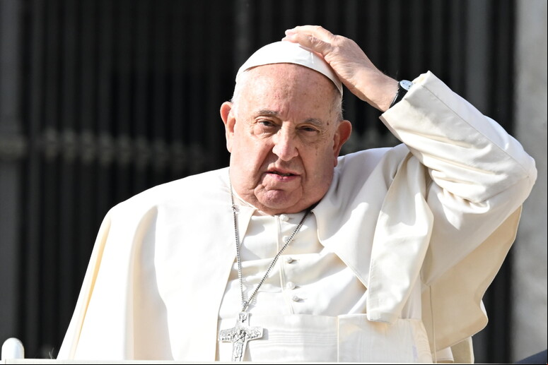 Papa Francisco durante audiência geral no Vaticano - TODOS OS DIREITOS RESERVADOS