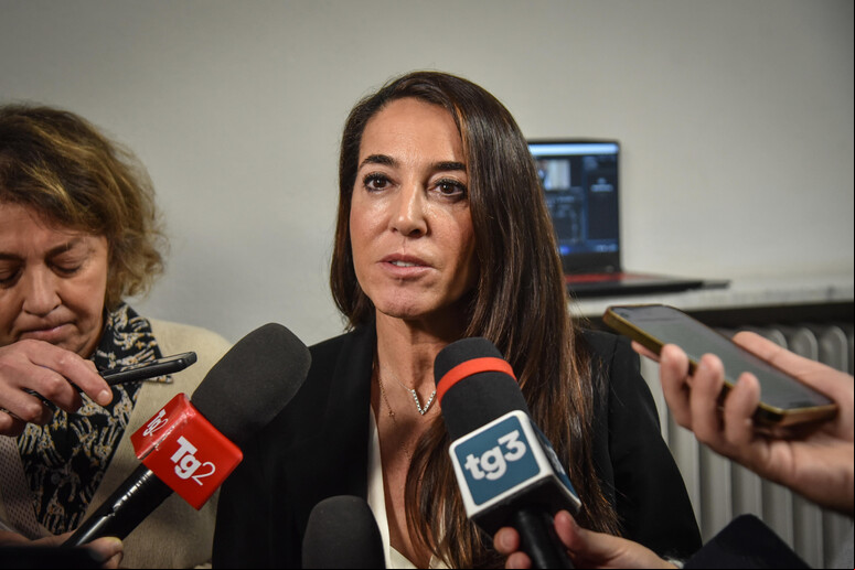 Licia Ronzulli discursou nesta quarta em Brasília - TODOS OS DIREITOS RESERVADOS