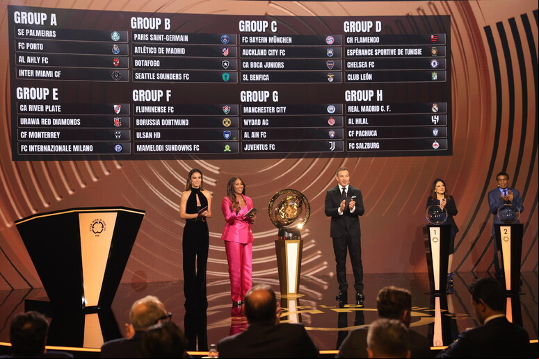 Evento da Fifa terá duas equipes italianas e quatro brasileiras © ANSA/EPA