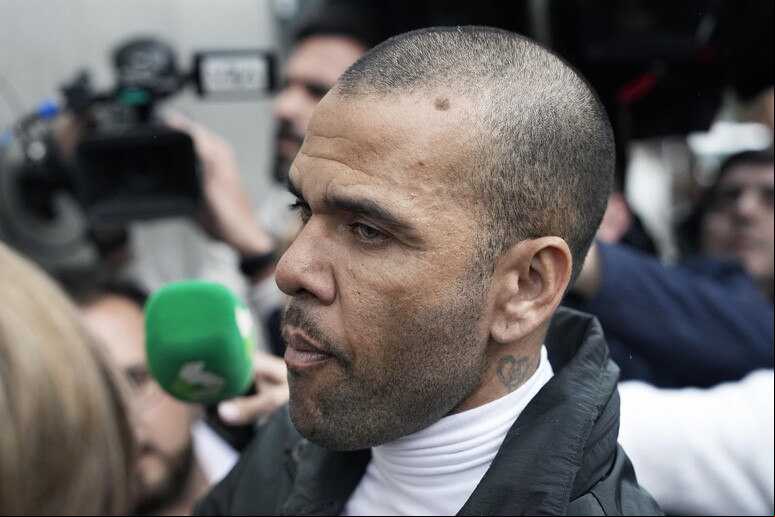Daniel Alves foi absolvido em segunda instância de acusação de estupro © ANSA/EPA