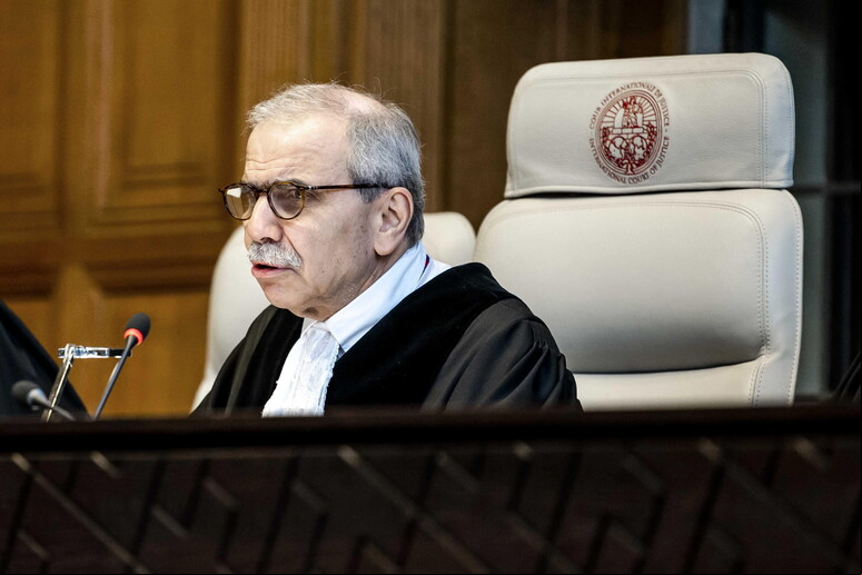 Nawaf Salam é presidente da Corte Internacional de Justiça em Haia © ANSA/EPA