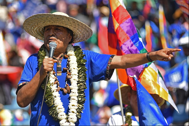 Evo Morales quer disputar presidência em 2025 © ANSA/EPA