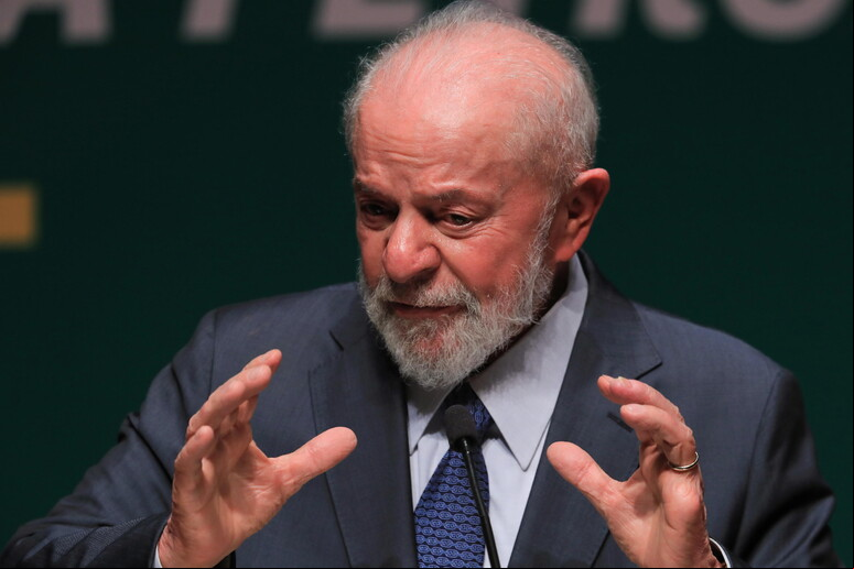 Presidente Lula negou que o Brasil gaste de forma excessiva © ANSA/EPA