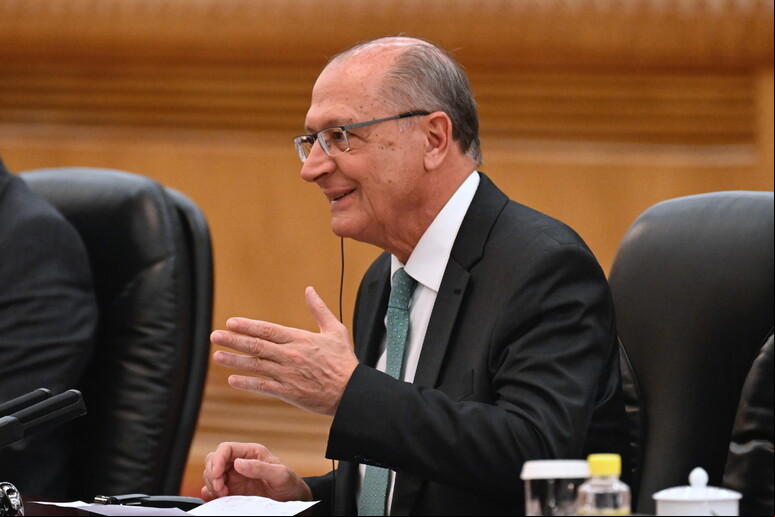 Tese foi exposta pelo vice-presidente Geraldo Alckmin (PSB) durante discurso a empresários © ANSA/EPA