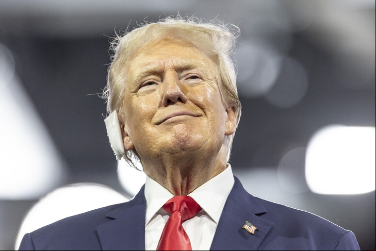 Donald Trump na Convenção Nacional Republicana, em Milwaukee - TODOS OS DIREITOS RESERVADOS