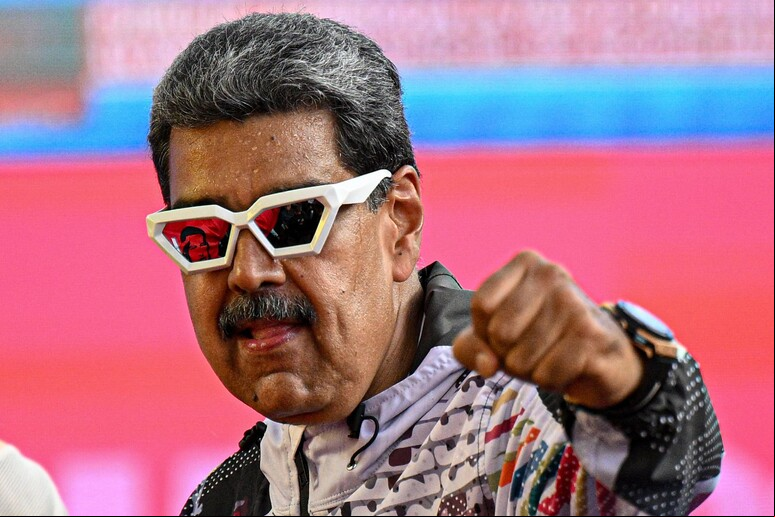 Mandatário concorre a um terceiro mandato de seis anos nas eleições venezuelanas © ANSA/AFP