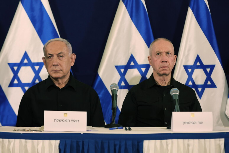 Netanyahu afirmou que país está em três frentes de batalha © ANSA/EPA