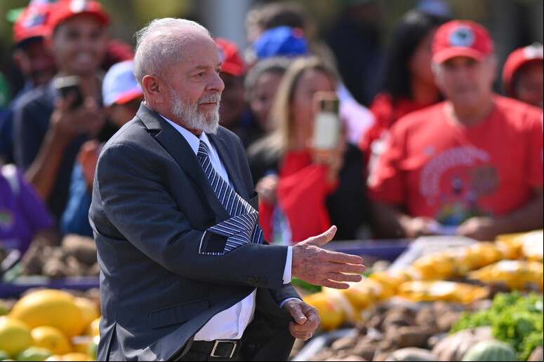 Presidente Lula durante evento em Brasília, em 3 de julho © ANSA/EPA