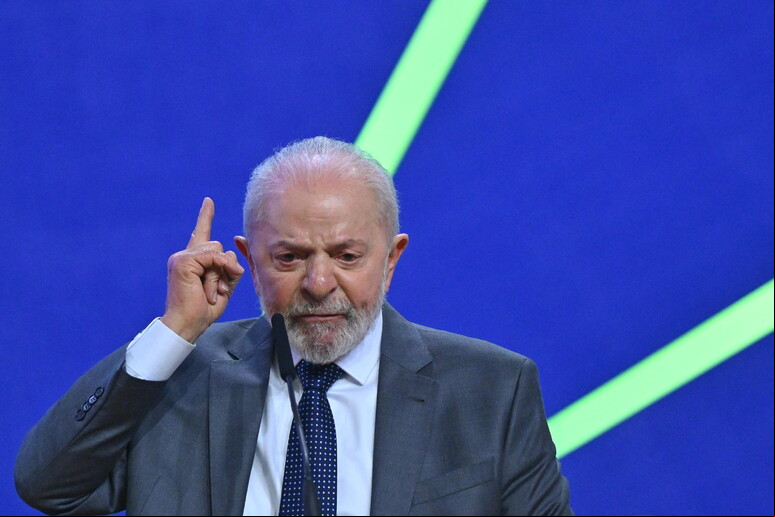 Presidente Lula durante evento em Brasília © ANSA/EPA