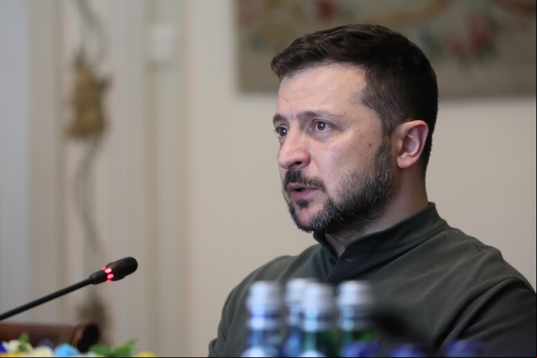 O presidente da Ucrânia, Volodymyr Zelensky © ANSA/EPA