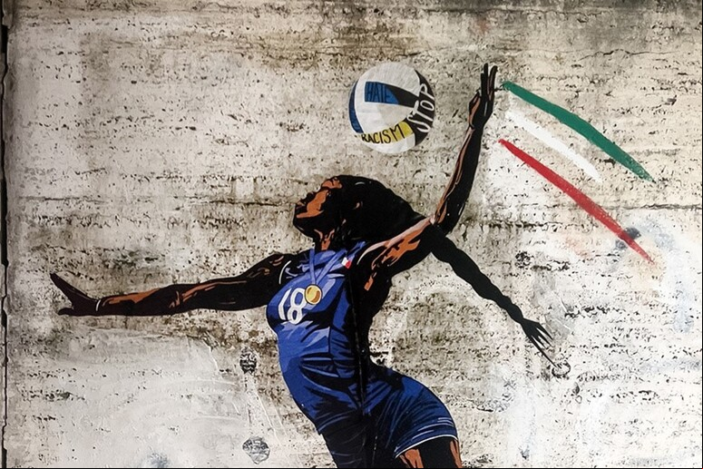 Egonu foi uma das estrelas de uma seleção italiana que conquistou um ouro inédito em Paris - TODOS OS DIREITOS RESERVADOS