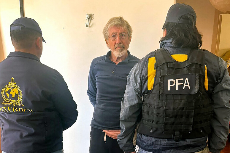 Leonardo Bertulazzi havia sido preso no fim de agosto © ANSA/AFP