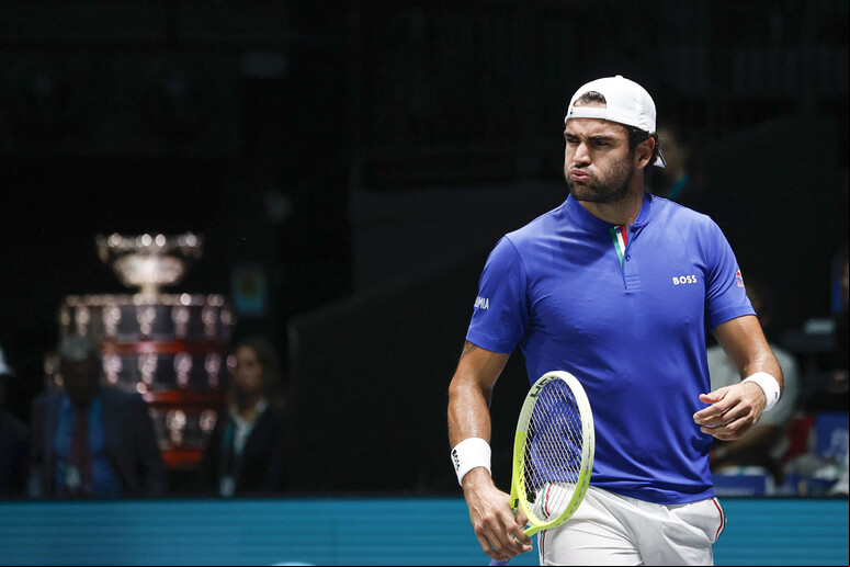 Berrettini superou Fonseca por 2 sets a 0 na Unipol Arena, em Bolonha - TODOS OS DIREITOS RESERVADOS