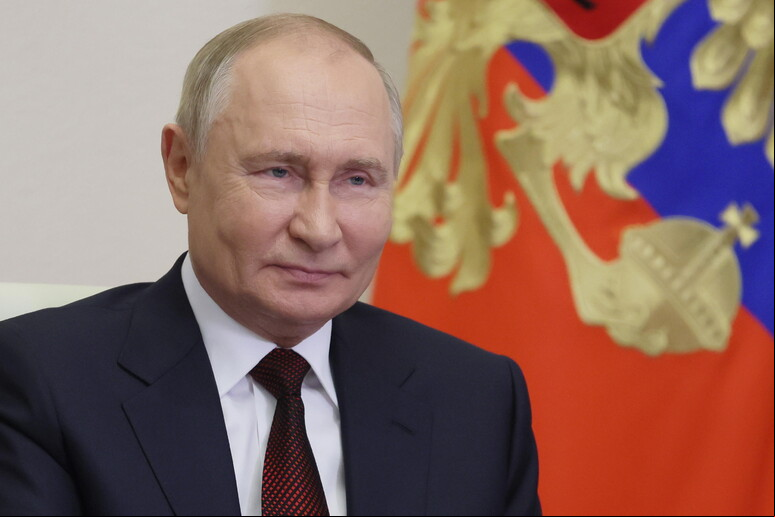 O presidente da Rússia, Vladimir Putin, cujo país está em guerra com a Ucrânia © ANSA/EPA