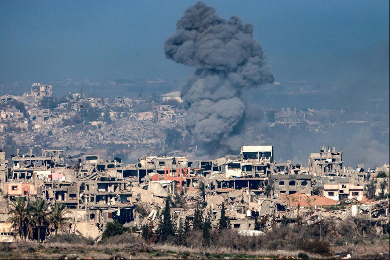 Guerra de 15 meses devastou a Faixa de Gaza © ANSA/AFP