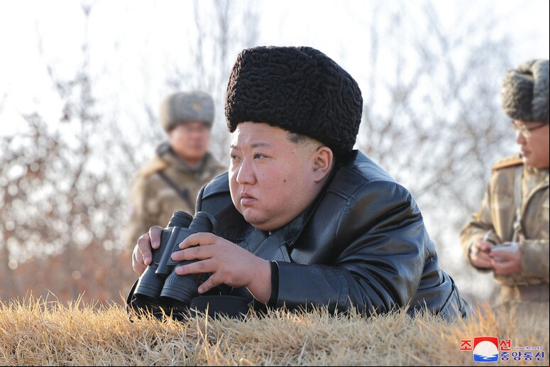 Kim Jong-un apoia Vladimir Putin na guerra contra a Ucrânia © ANSA/AFP