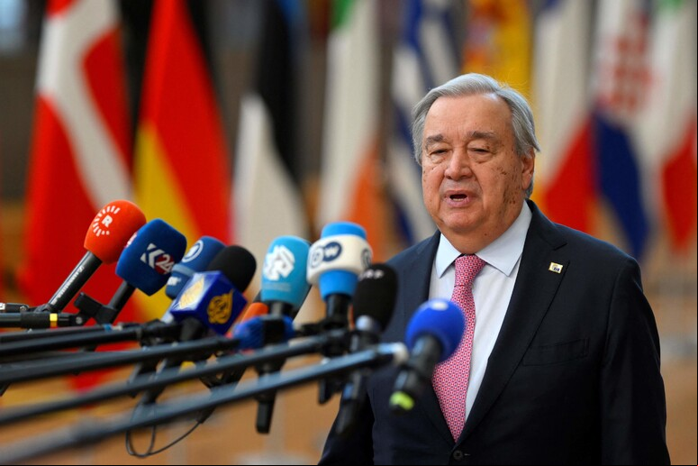 Guterres tomou  'difícil decisão ' de reduzir presença da ONU em Gaza © ANSA/AFP