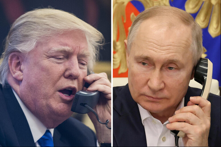 Donald Trump e Vladimir Putin já conversaram duas vezes por telefone em 2025 - TODOS OS DIREITOS RESERVADOS