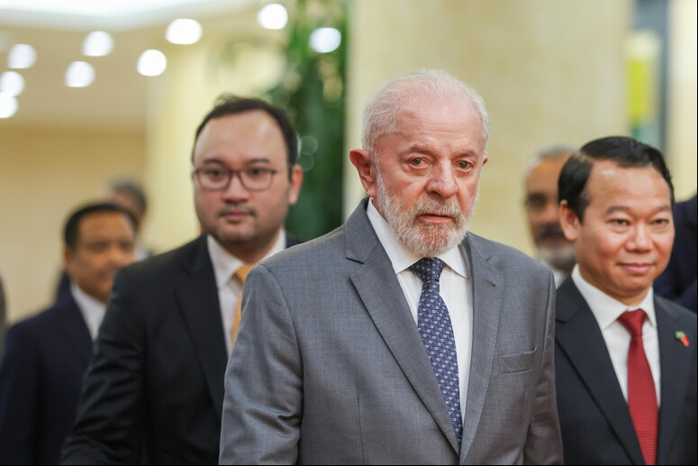 Presidente Lula durante visita ao Vietnã © ANSA/EPA