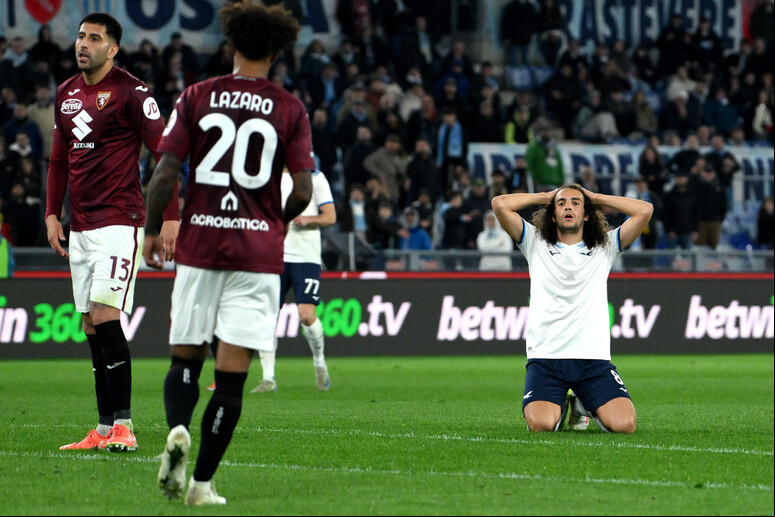 Lazio e Torino empataram por 1 a 1 em Roma - TODOS OS DIREITOS RESERVADOS
