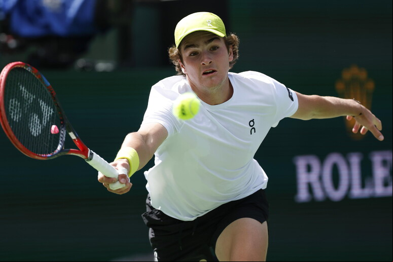 Próximo desafio de João Fonseca será o Masters 1000 de Miami © ANSA/EPA