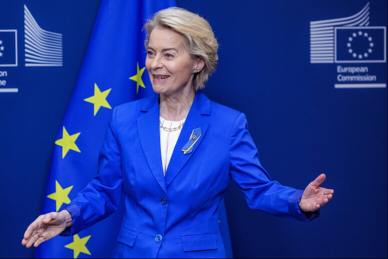 A presidente da Comissão Europeia, Ursula von der Leyen - TODOS OS DIREITOS RESERVADOS