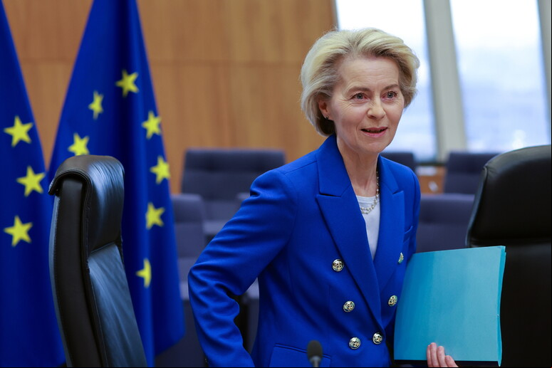 A presidente da Comissão Europeia, Ursula von der Leyen - TODOS OS DIREITOS RESERVADOS