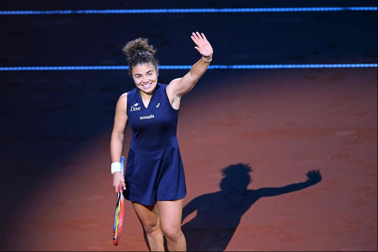 Tenista italiano Jasmine Paolini foi finalista da edição ada de Roland Garros © ANSA/AFP