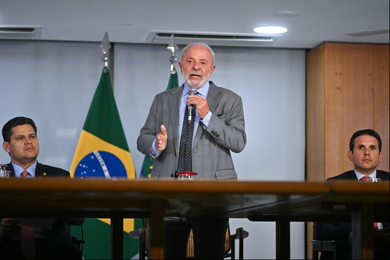 Presidente Lula fez novo apelo por financiamento climático © ANSA/EPA