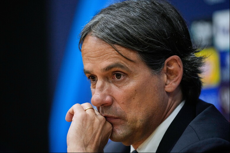 Inzaghi manteve irregularmente contato com ultras da Internazionale © ANSA/EPA