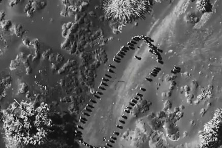 Frame de vídeo divulgado por Trump mostra instantes antes de ataque americano no Iêmen - TODOS OS DIREITOS RESERVADOS
